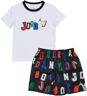 Jordan Court Of Legends Trainingspakken Baby - Zwart - Maat 86 - 92 CM - Katoen Jersey Black