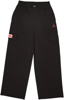 Jordan Deep Dish Broeken Kinder - Zwart - Maat 147 - 158 CM - Poly Woven Black