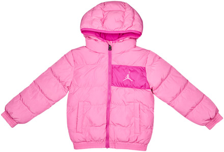 Jordan Essential Midweight Puffer Jassen Peuter - Roze - Maat 92 - 98 CM Pink