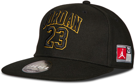 Jordan Flat Brim Petten Unisex - Zwart - Maat YOUTH - Katoen Black