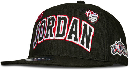 Jordan Flat Brim Petten Unisex - Zwart - Maat YOUTH - Katoen Black