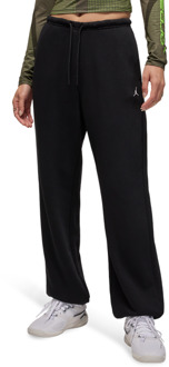 Jordan fleece Broeken Dames - Zwart - Maat S - Katoen Jersey Black