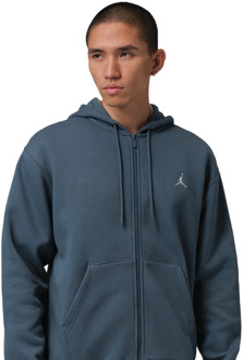 Jordan fleece Hoodies Heren - Blauw - Maat XS - Katoen Jersey Blue