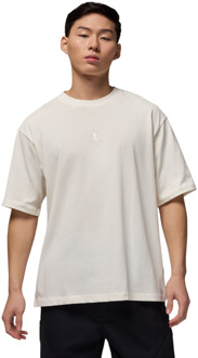 Jordan Flight T-shirts Heren - Wit - Maat S - Katoen Jersey White