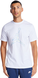 Jordan Flight T-shirts Heren - Wit - Maat XS White