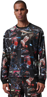 Jordan Flight T-shirts Heren - Zwart - Maat L Black