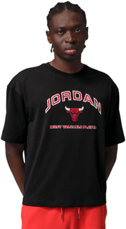 Jordan Flight T-shirts Heren - Zwart - Maat XXL - Katoen Jersey Black