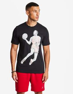 Jordan Gfx T-shirts Heren - Zwart - Maat XS Black