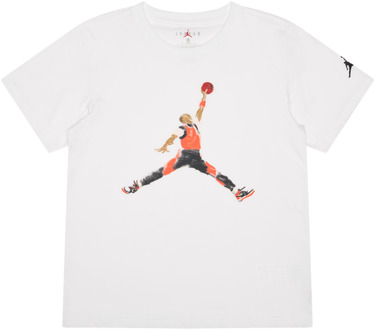 Jordan Gfx T-shirts Kinder - Wit - Maat 128 - 137 CM White