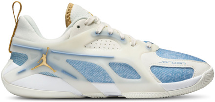 Jordan Heir Series 'denim And Gold' Sneakers Dames - Wit - Maat 40.5 - Mesh/Synthetisch White