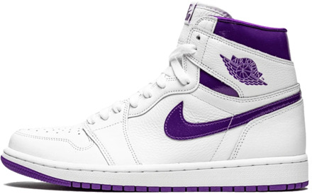 Jordan Hoge Rechtbank Paarse Sneakers Jordan , Purple , Heren - 38 1/2 Eu,40 Eu,37 1/2 Eu,38 Eu,39 EU