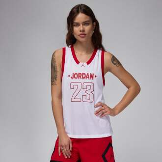 Jordan Jersey 23 Vesten Dames - Wit - Maat S White