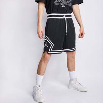 jordan jordan basketbalshort zwart heren - L