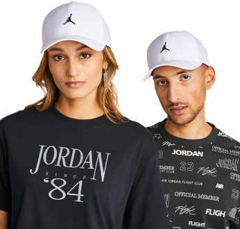 Jordan Jumpman Petten Unisex - Wit - Maat M/L White