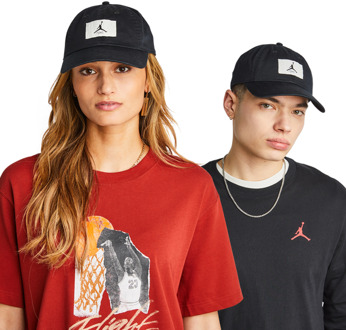 Jordan Jumpman Petten Unisex - Zwart - Maat 35 - 38 Black