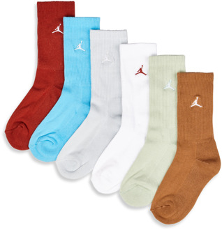 Jordan Jumpman Sokken Unisex - Wit - Maat 35 - 38 White