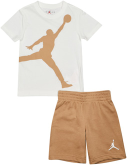Jordan Jumpman Trainingspakken Peuter - Beige - Maat 116 - 122 CM