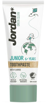 Jordan Junior - Green Clean Biologische Tandpasta - 6+ Jaar - 50ml