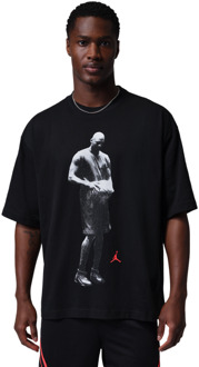 Jordan Mj Sport T-shirts Heren - Zwart - Maat XL - Katoen Jersey Black