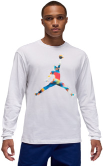 Jordan Mountainside T-shirts Heren - Wit - Maat S - Katoen Jersey White