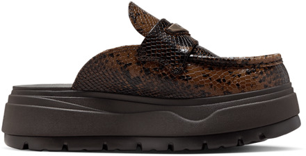 Jordan Mule Slippers en Sandalen Dames - Bruin - Maat 40.5 - Mesh/Synthetisch Brown
