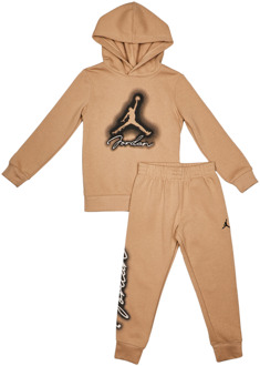 Jordan MVP Trainingspakken Baby - Beige - Maat 86 - 92 CM