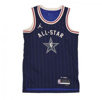 Jordan NBA All Star 2024 LeBron James Shirt Jordan , Blue , Heren - Xl,L,S,Xs