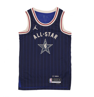 Jordan NBA All Star Game 2024 Shirt Jordan , Blue , Heren - Xl,L,S,Xs