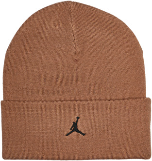 Jordan Peak Winter mutzen Unisex - Bruin - One Size - Wol Brown