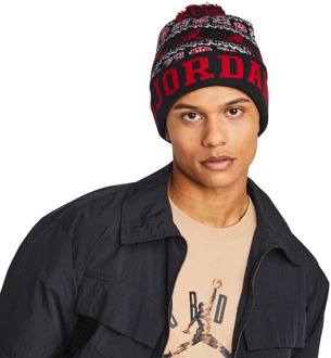 Jordan Peak Winter mutzen Unisex - Zwart - One Size - Katoen Black