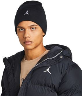 Jordan Peak Winter mutzen Unisex - Zwart - One Size - Katoen Black