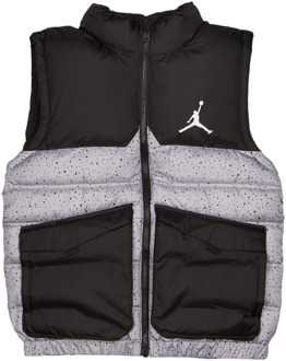 Jordan Puffer Jassen Kinder - Grijs - Maat 158 - 170 CM - Poly Woven Grey