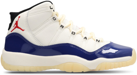 Jordan Retro 11 Kindersneakers - Blauw - Maat 40 - Leer Blue