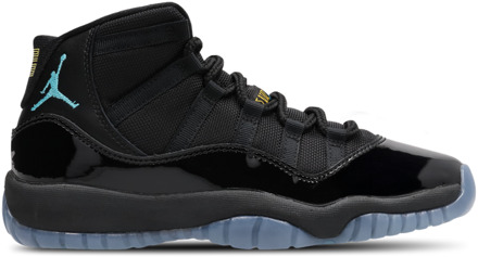Jordan Retro 11 Kindersneakers - Zwart - Maat 37.5 - Leer Black