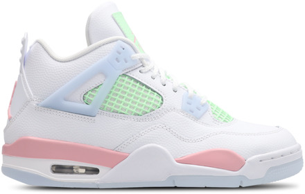 Jordan Retro 4 Kindersneakers - Wit - Maat 36 - Leer White