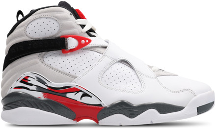 Jordan Retro 8 Sneakers Heren - Wit - Maat 42.5 - Leer White