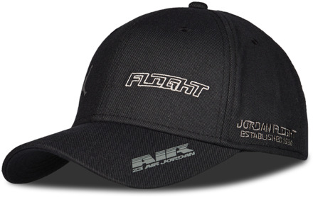 Jordan rise Petten Unisex - Zwart - Maat S/M Black