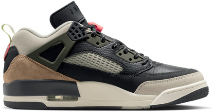 Jordan Spizike Sneakers Heren - Zwart - Maat 42.5 - Mesh/Synthetisch Black