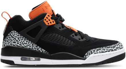 Jordan Spizike Sneakers Heren - Zwart - Maat 47.5 - Leer Black