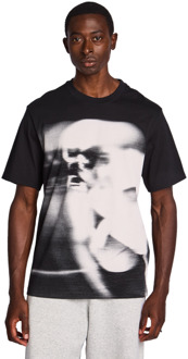 Jordan Sport Dri-fit Gfx T-shirts Heren - Zwart - Maat XL Black