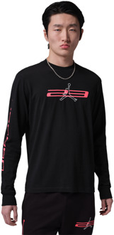 Jordan Sport Dri-fit Sweatshirts Heren - Zwart - Maat M - Katoen Jersey Black