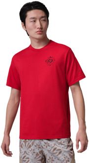 Jordan Sport Dri-fit T-shirts Heren - Rood - Maat S Red