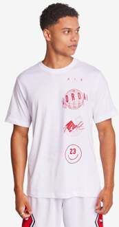 Jordan Stack Logo - Heren T-shirts White - XXL