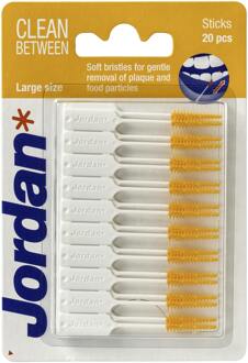 Jordan Tandverzorging Jordan Clean Between Sticks Large Size 20 st