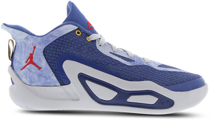 Jordan Tatum Kindersneakers - Blauw - Maat 38.5 - Leer Blue