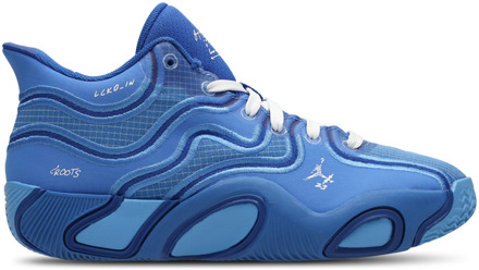 Jordan Tatum Kindersneakers - Blauw - Maat 40 - Leer Blue