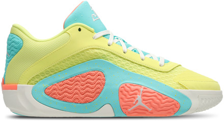 Jordan Tatum Sneakers Heren - Geel - Maat 41 - Mesh/Synthetisch Yellow