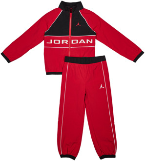 Jordan Windbreaker Trainingspakken Kinder - Rood - Maat 137 - 147 CM - Poly Woven Red