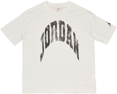 Jordan X Realtree T-shirts Kinder - Wit - Maat 147 - 158 CM - Katoen Jersey White