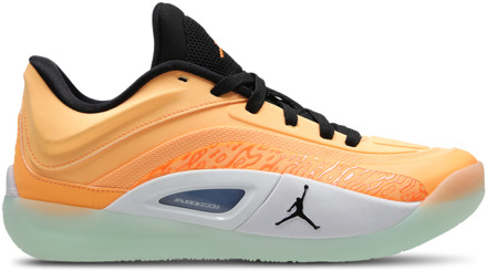 Jordan Zion Kindersneakers - Geel - Maat 38 - Leer Yellow